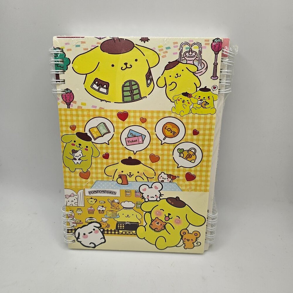 New Pompompurin Notebooks Pack‎ of 4